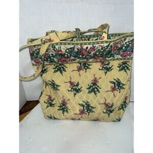 Vera Bradley TOTE Toggle Shoulder Bag Purse Carnaby Blue Purple Tavern- NWT!